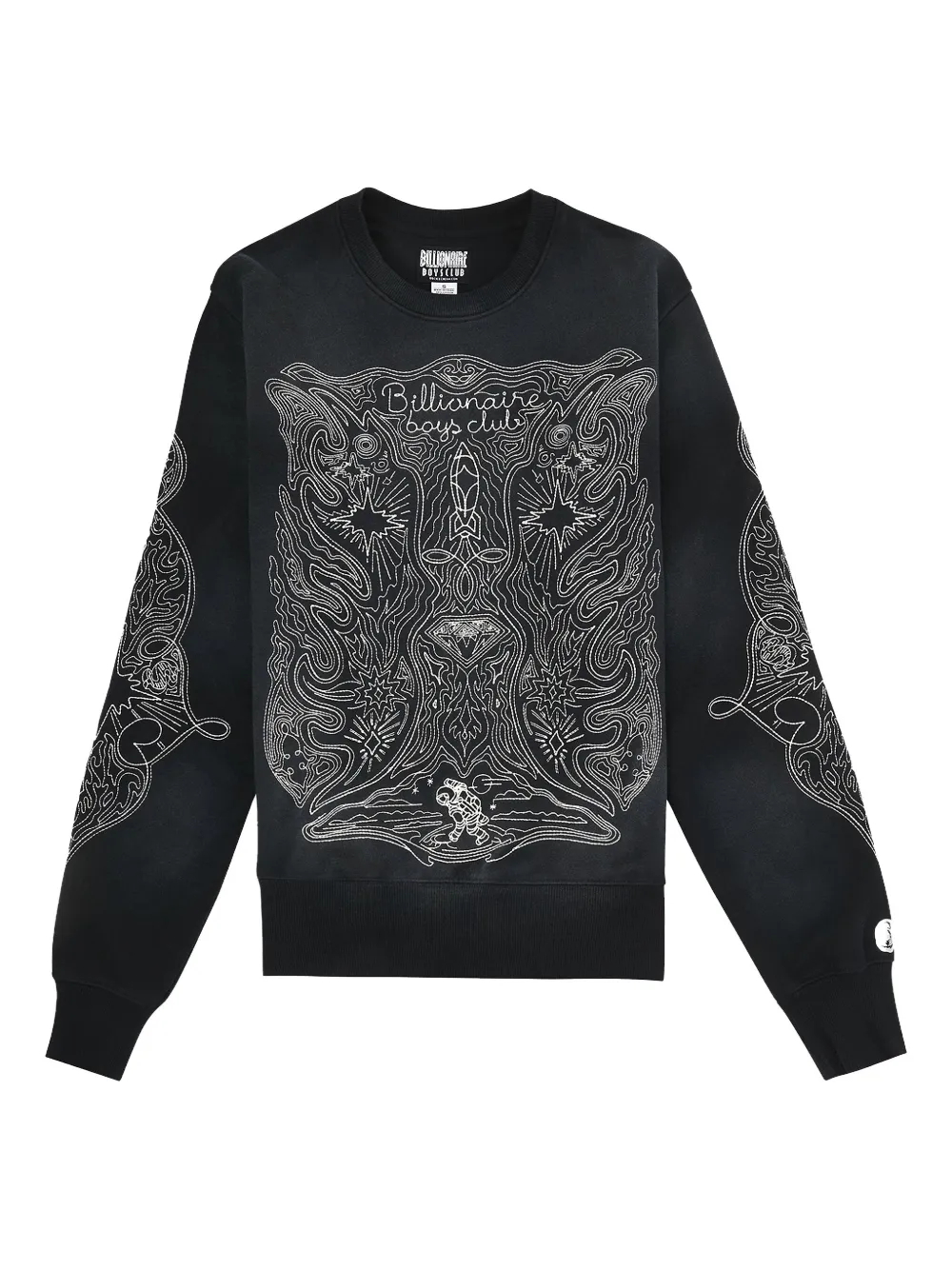 Billionaire Boys Club Shooting Star Sweatshirt In Black