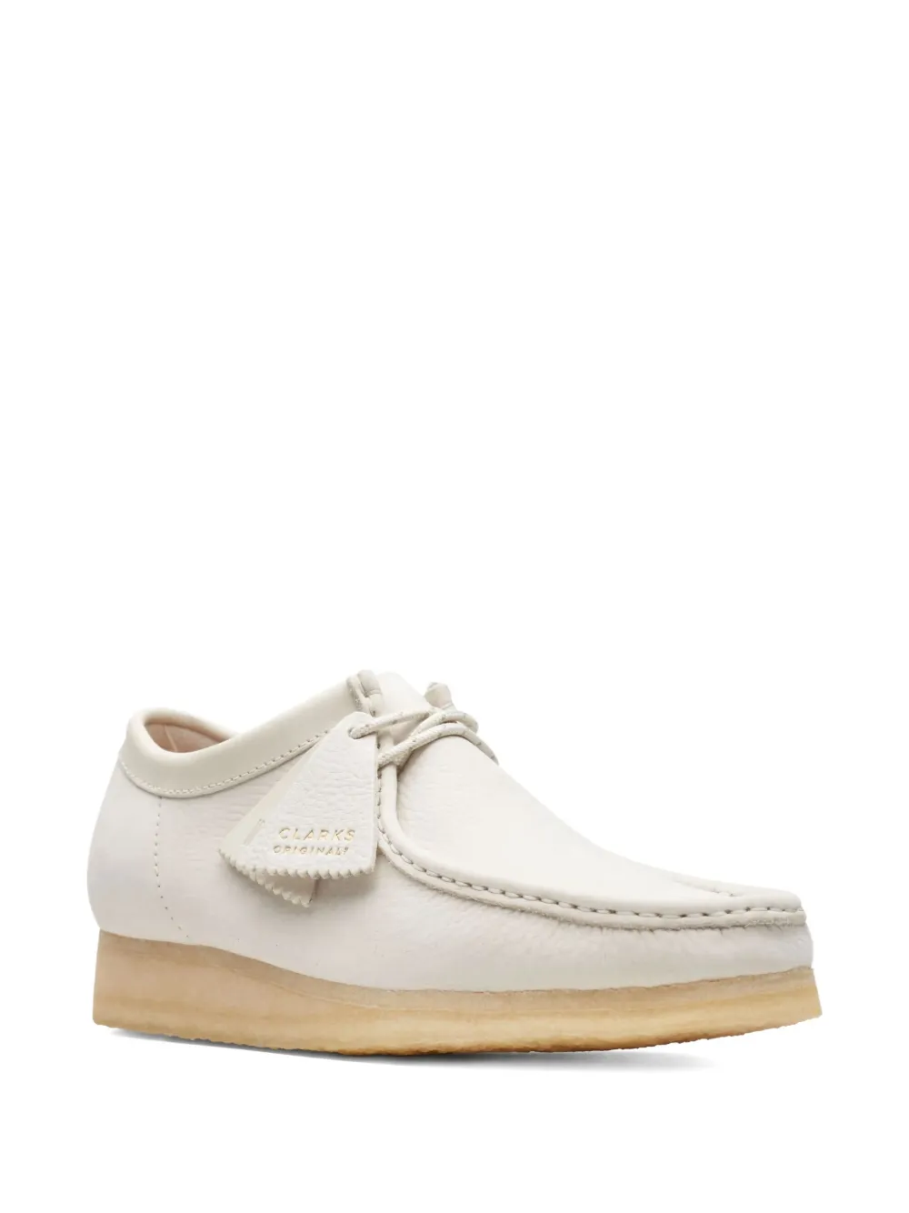 Clarks Originals Wallabee leren laarzen Wit