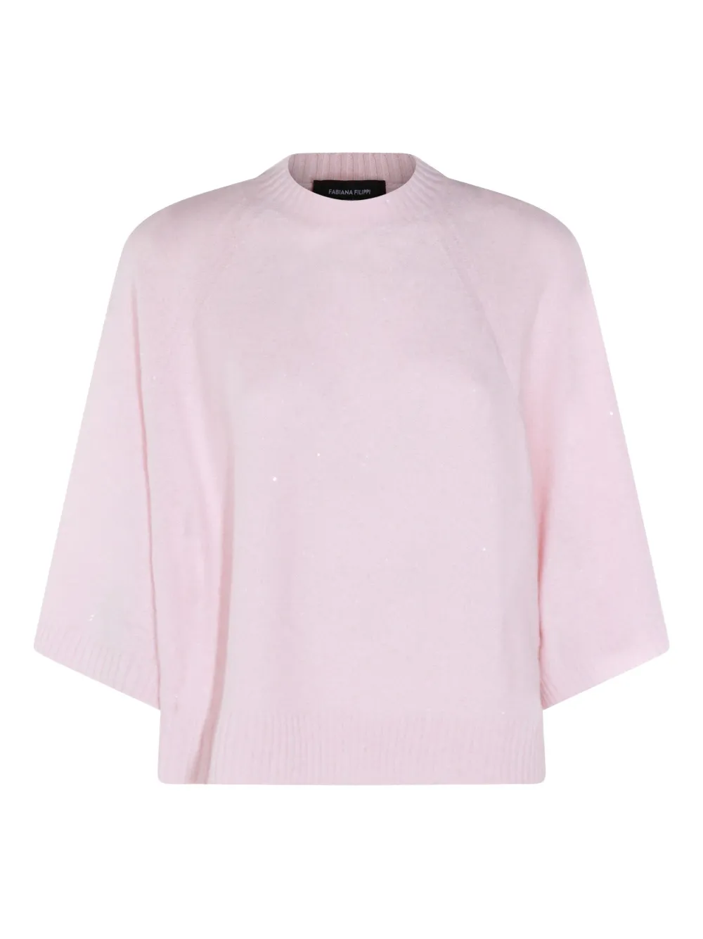 Fabiana Filippi Maglione con paillettes - Rosa