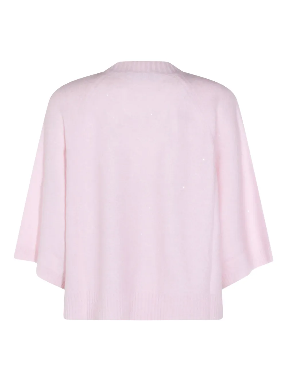 Fabiana Filippi Trui met korte mouwen en pailletten Roze