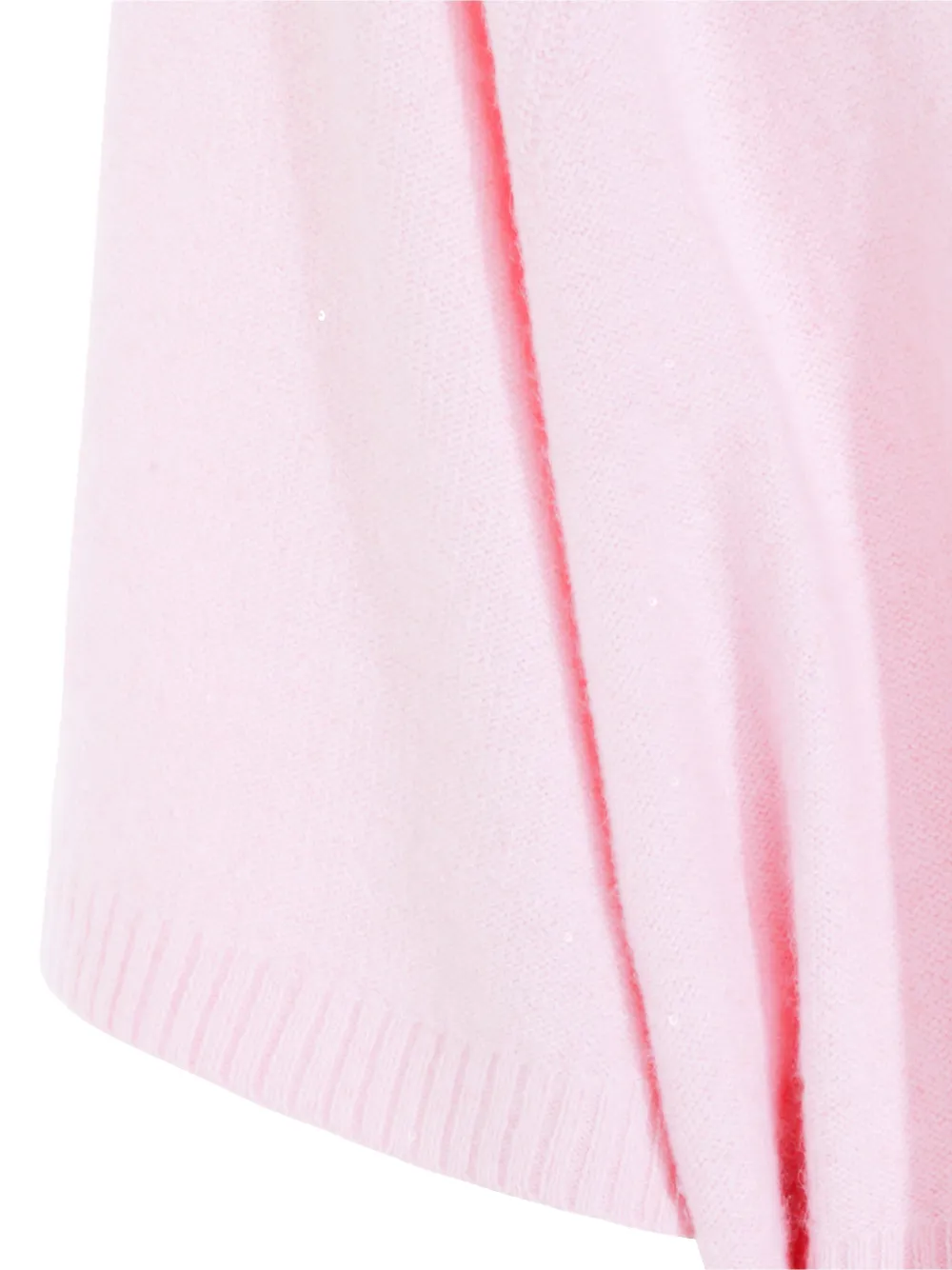 Fabiana Filippi Trui met korte mouwen en pailletten Roze