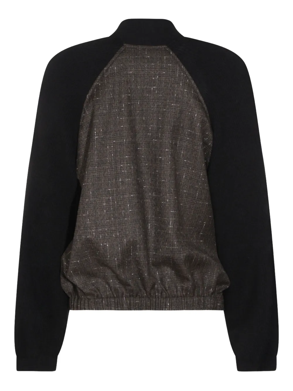 Fabiana Filippi Geruit jack met rits Bruin