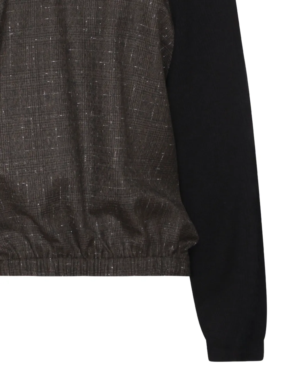 Fabiana Filippi Geruit jack met rits Bruin