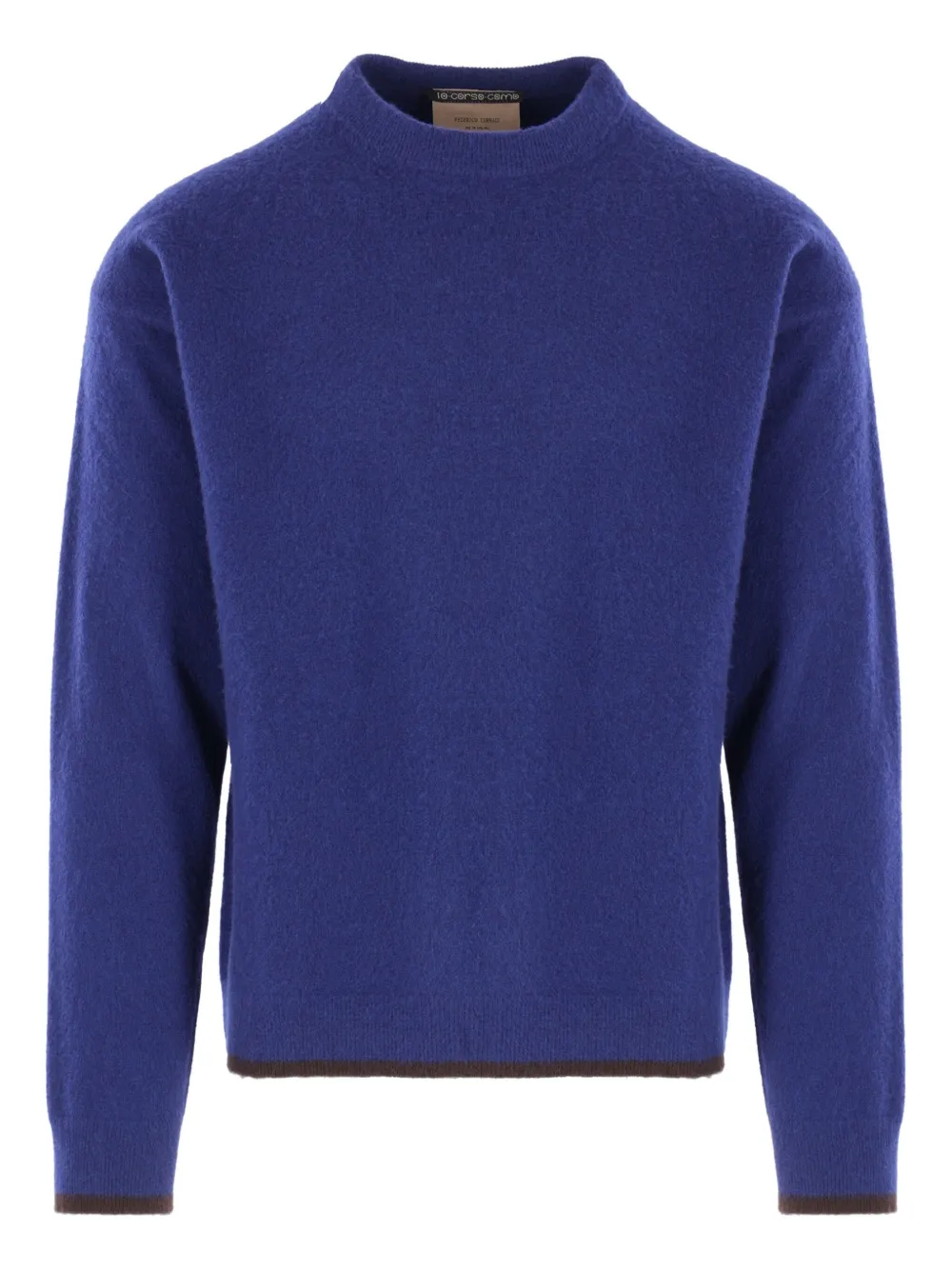 10 CORSO COMO x Federico Curradi long-sleeve sweater | Blue | Image 1