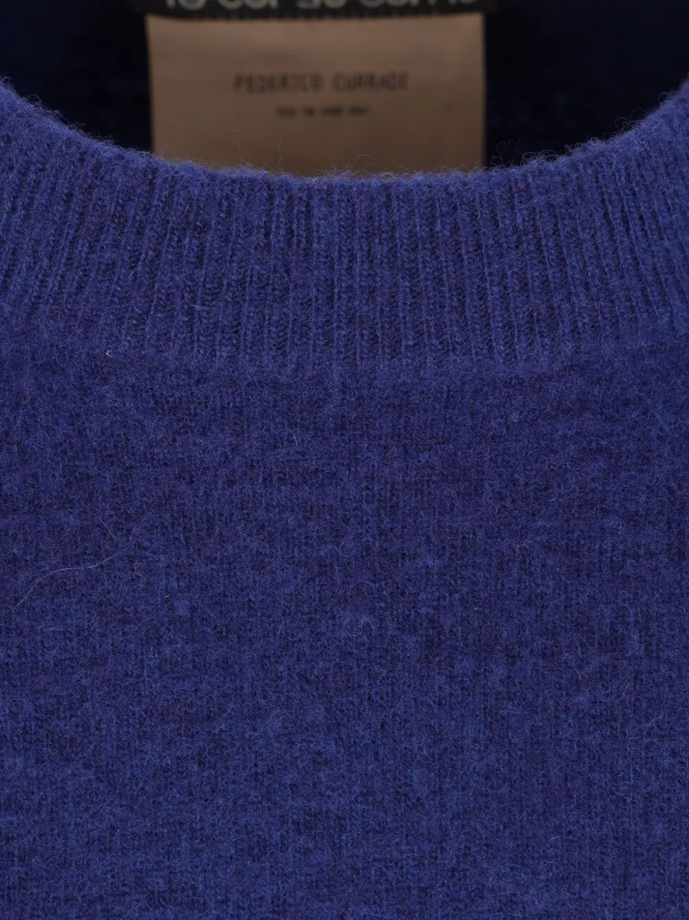 10 CORSO COMO x Federico Curradi trui met lange mouwen Blauw