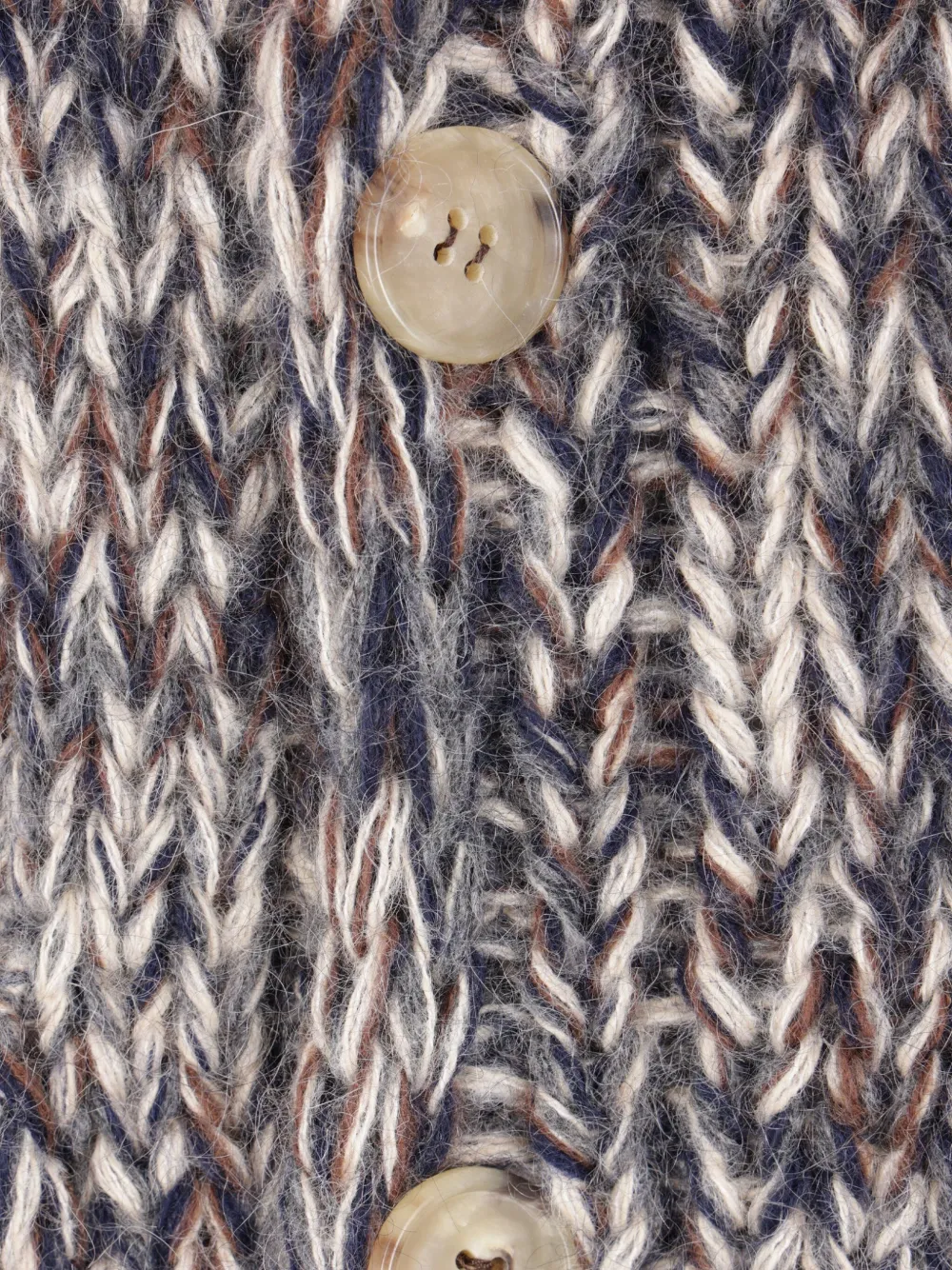 10 Corso Como X Federico Curradi Button-fastening Cardigan In Gray