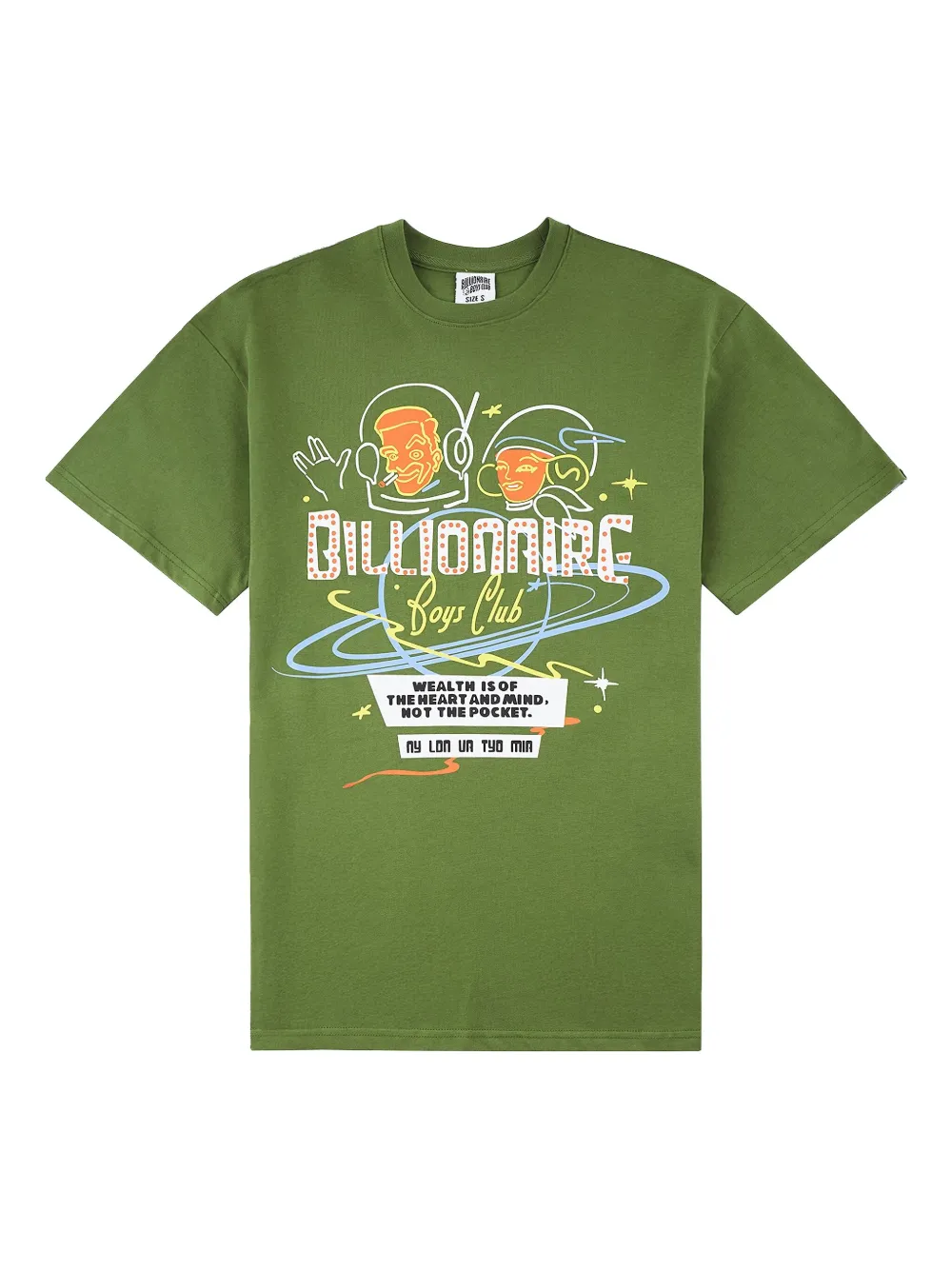 Billionaire Boys Club Lights Graphic T-shirt In Green