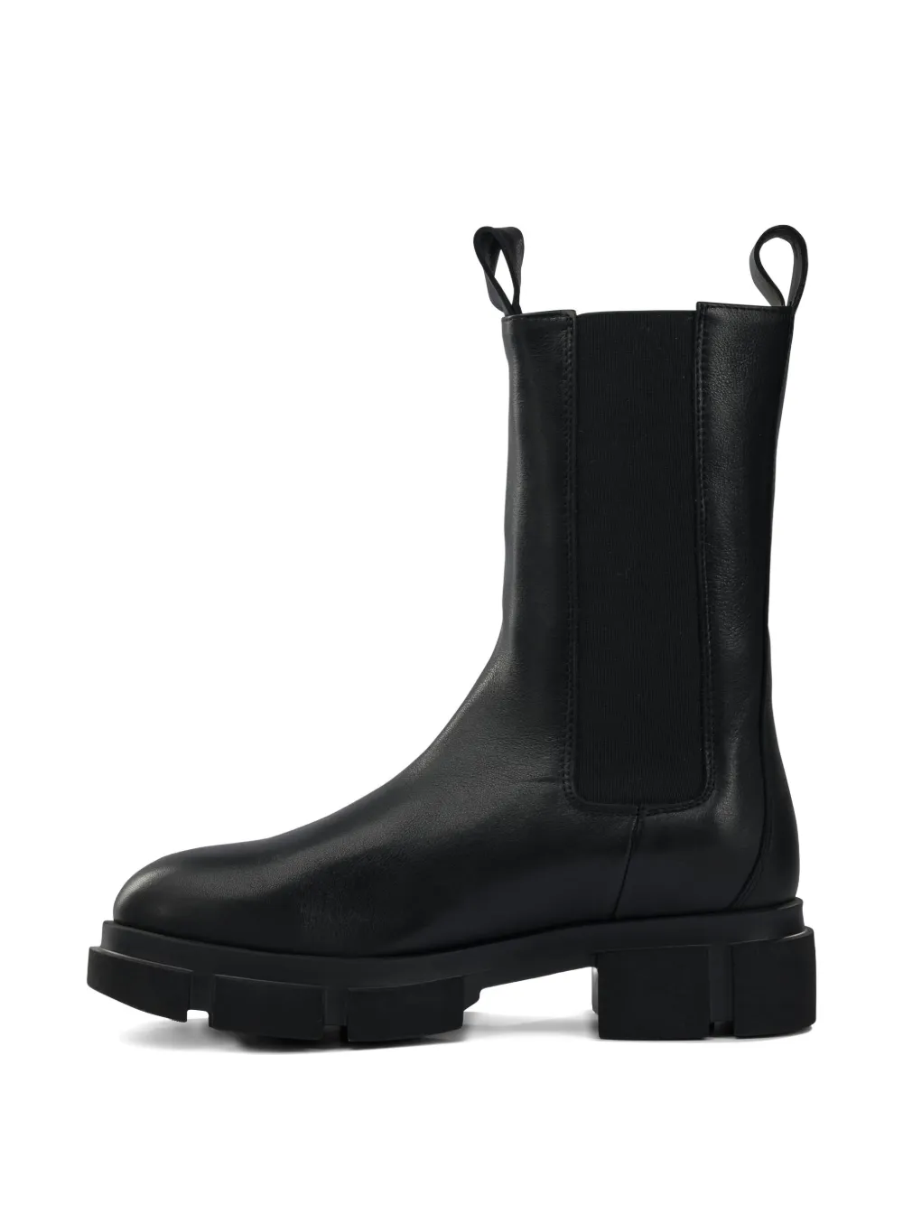 Copenhagen Studios Laarzen met plateauzool Zwart