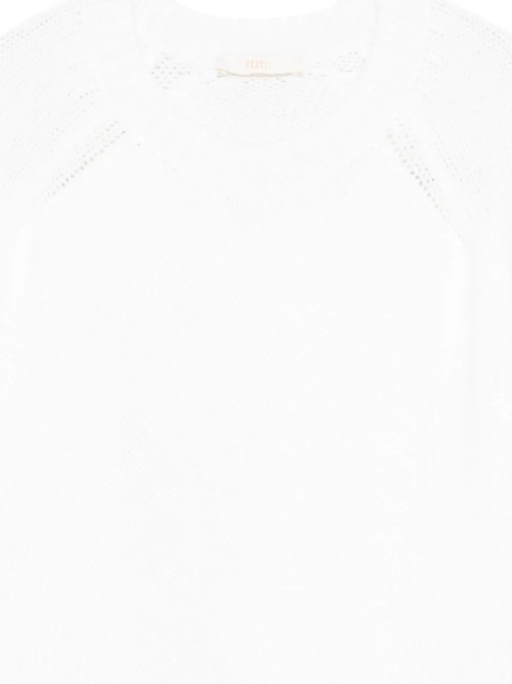 Fedeli Olivina Textured-cuff Sweater In Neutral