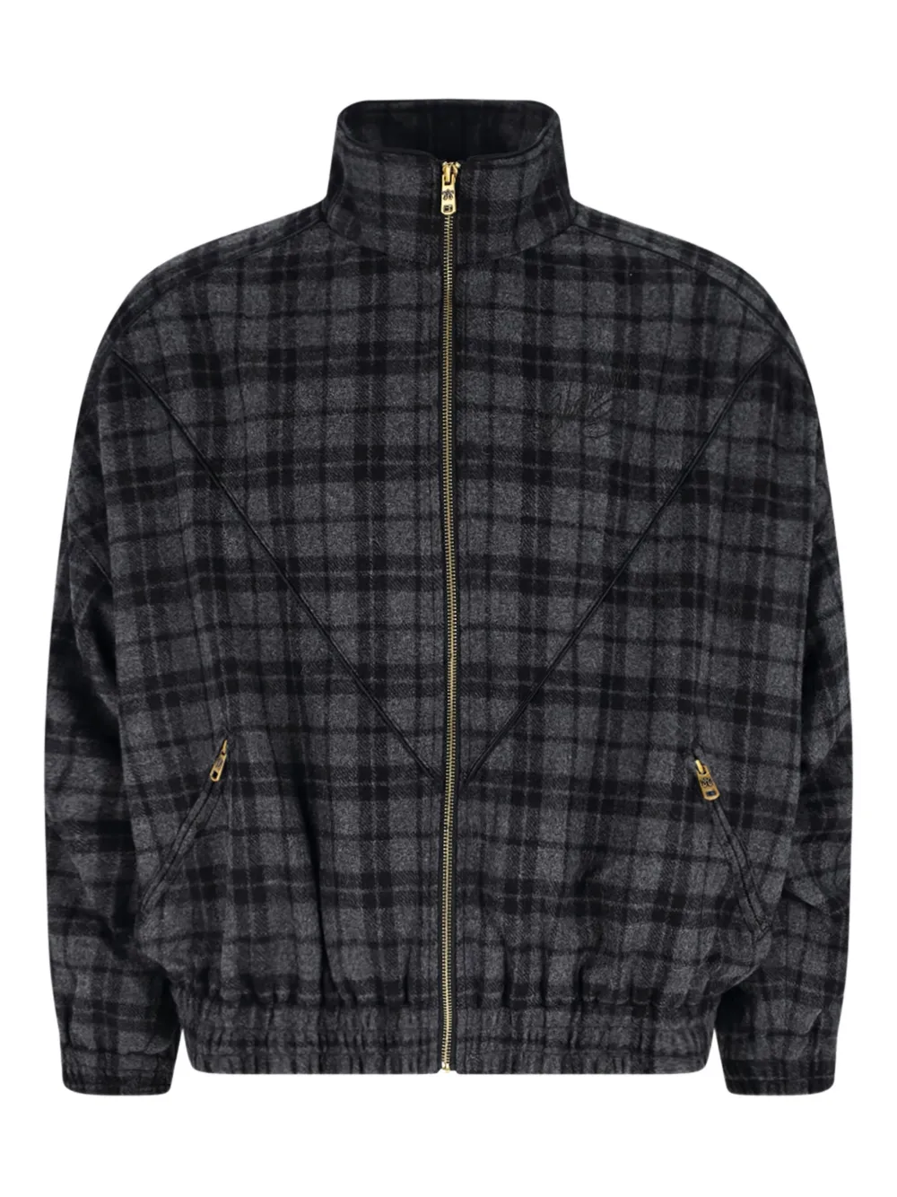 Willy Chavarria zip-up jacket | Grey | Image 1