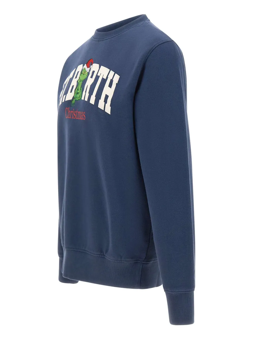 MC2 Saint Barth Sweater met logoprint Blauw