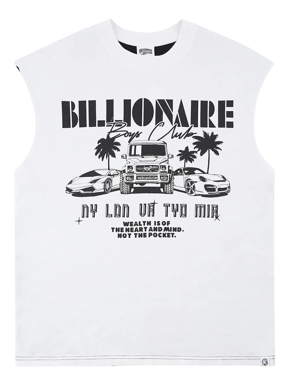 Billionaire Boys Club Ride Vest In White