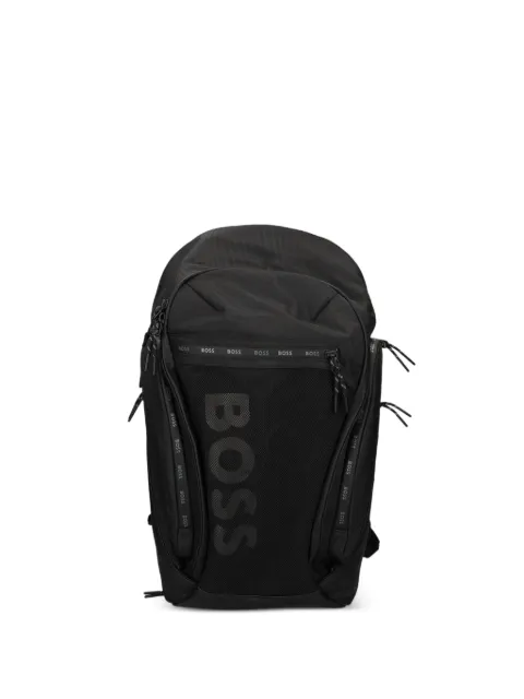 BOSS logo-detail backpack