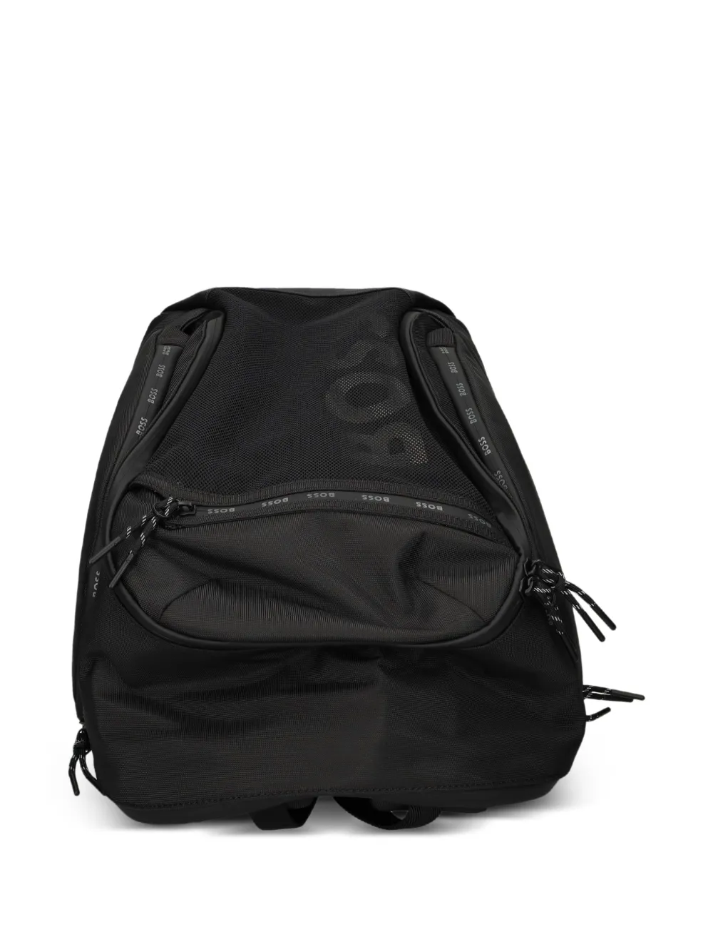  Boss Logo-detail Backpack - Black 