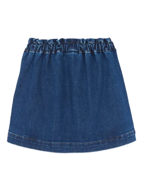 Bonton logo-detail skirt