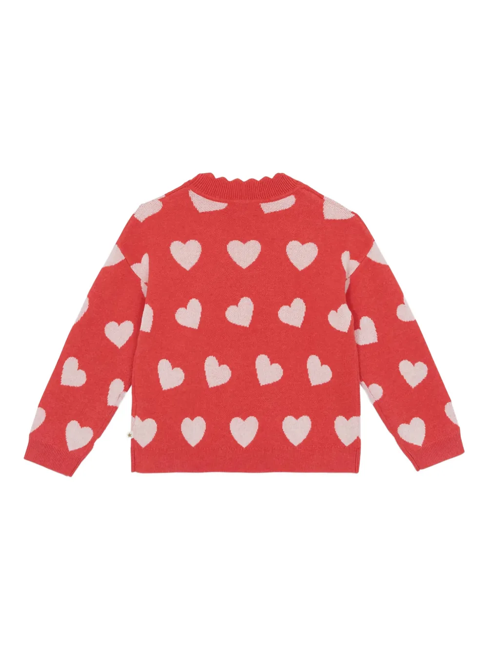Bonton Mila heart-print ruffled sweater | Knitwear | Image 2