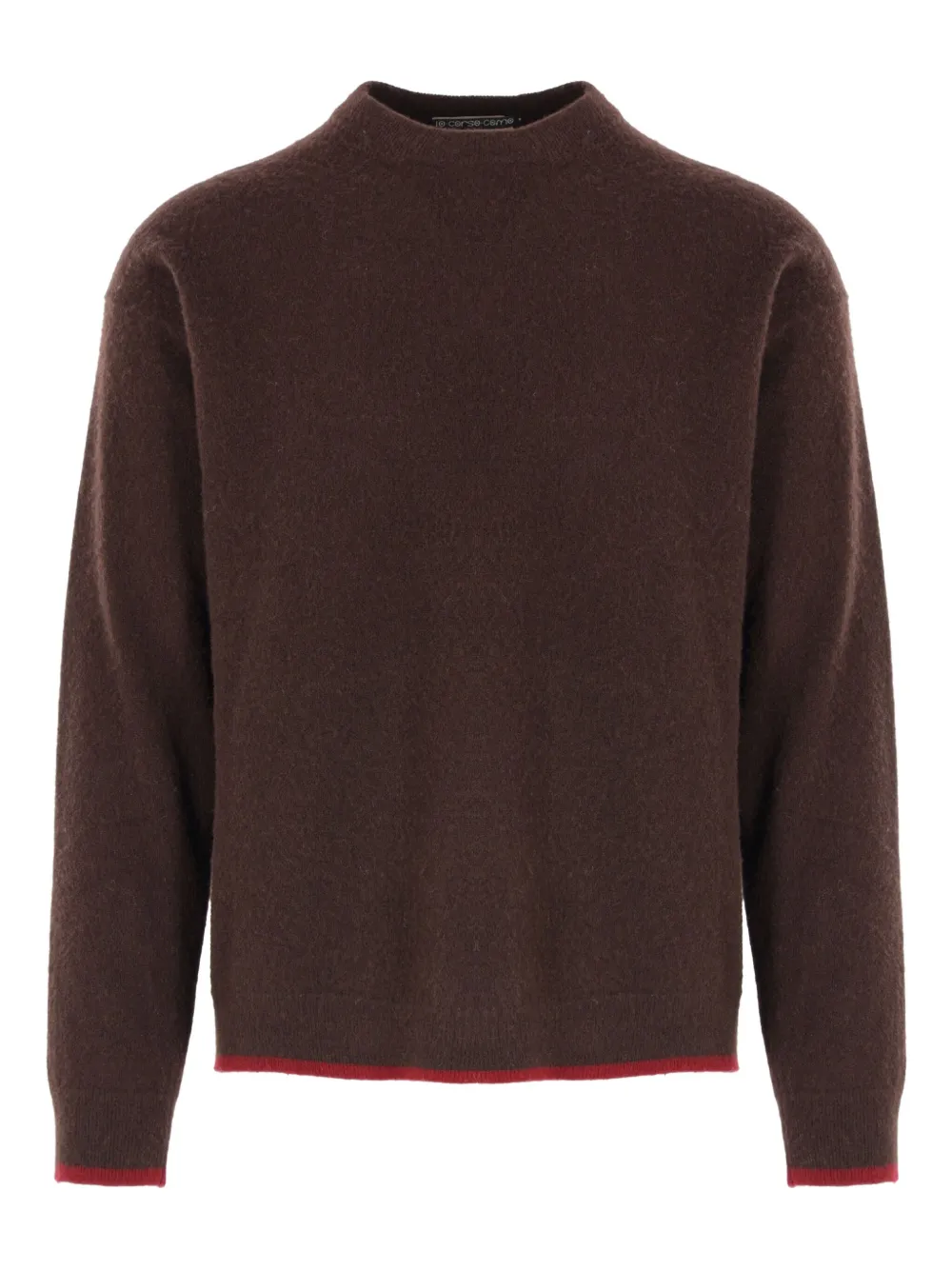 10 CORSO COMO x Federico Curradi crew-neck sweater | Brown | Image 1