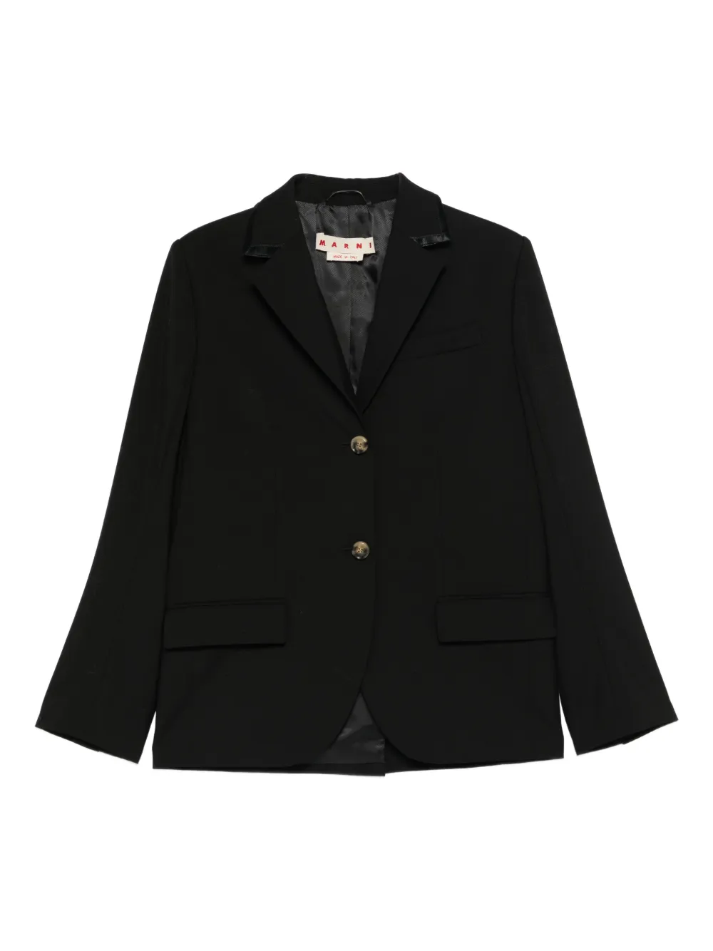 Marni button-up blazer | Black | Image 1