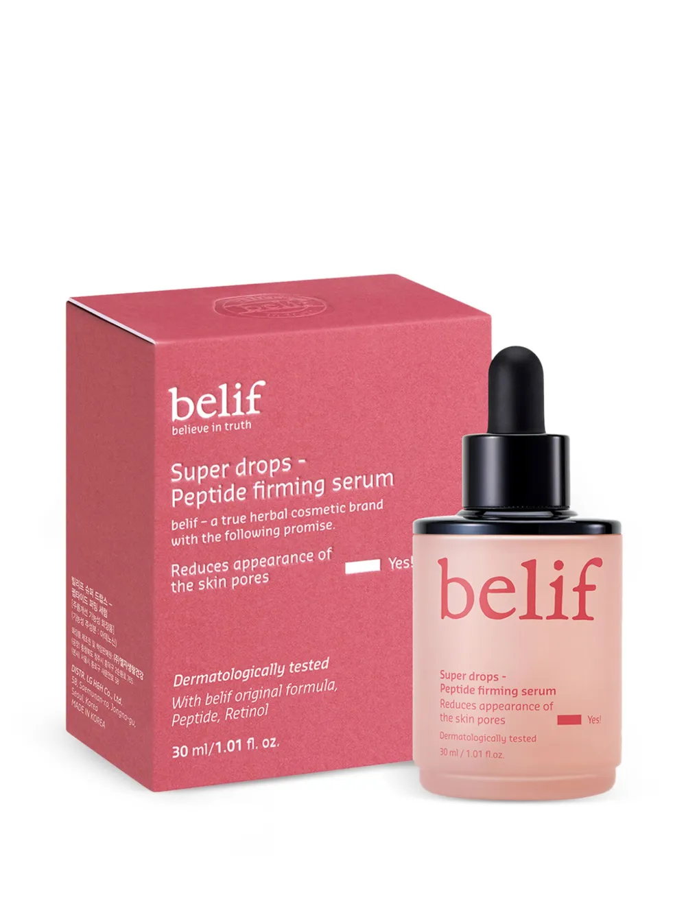 Belif Super Drops Peptide Firming Serum (pack Of Two) In Pink