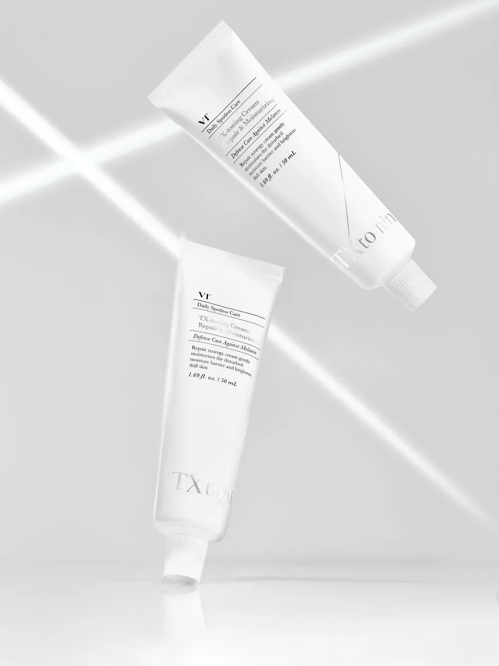  Vt Cosmetics Tx-toning Repair & Moisturise Cream (pack Of Two) - White 