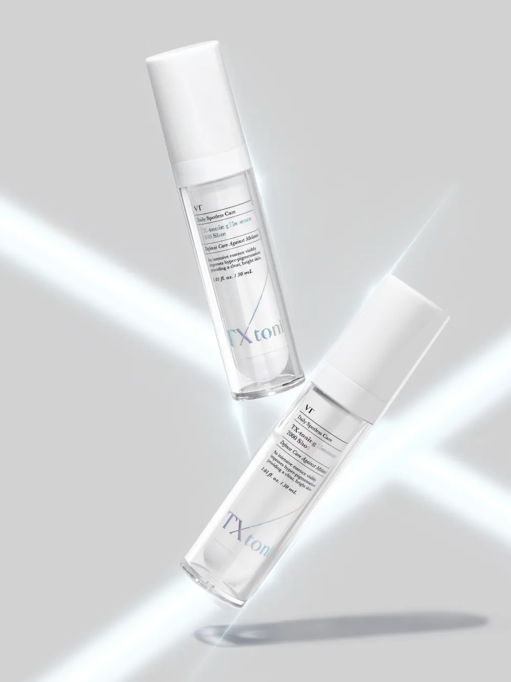  Vt Cosmetics Tx-toning Essence 2000 Shot (pack Of Two) - Clear 