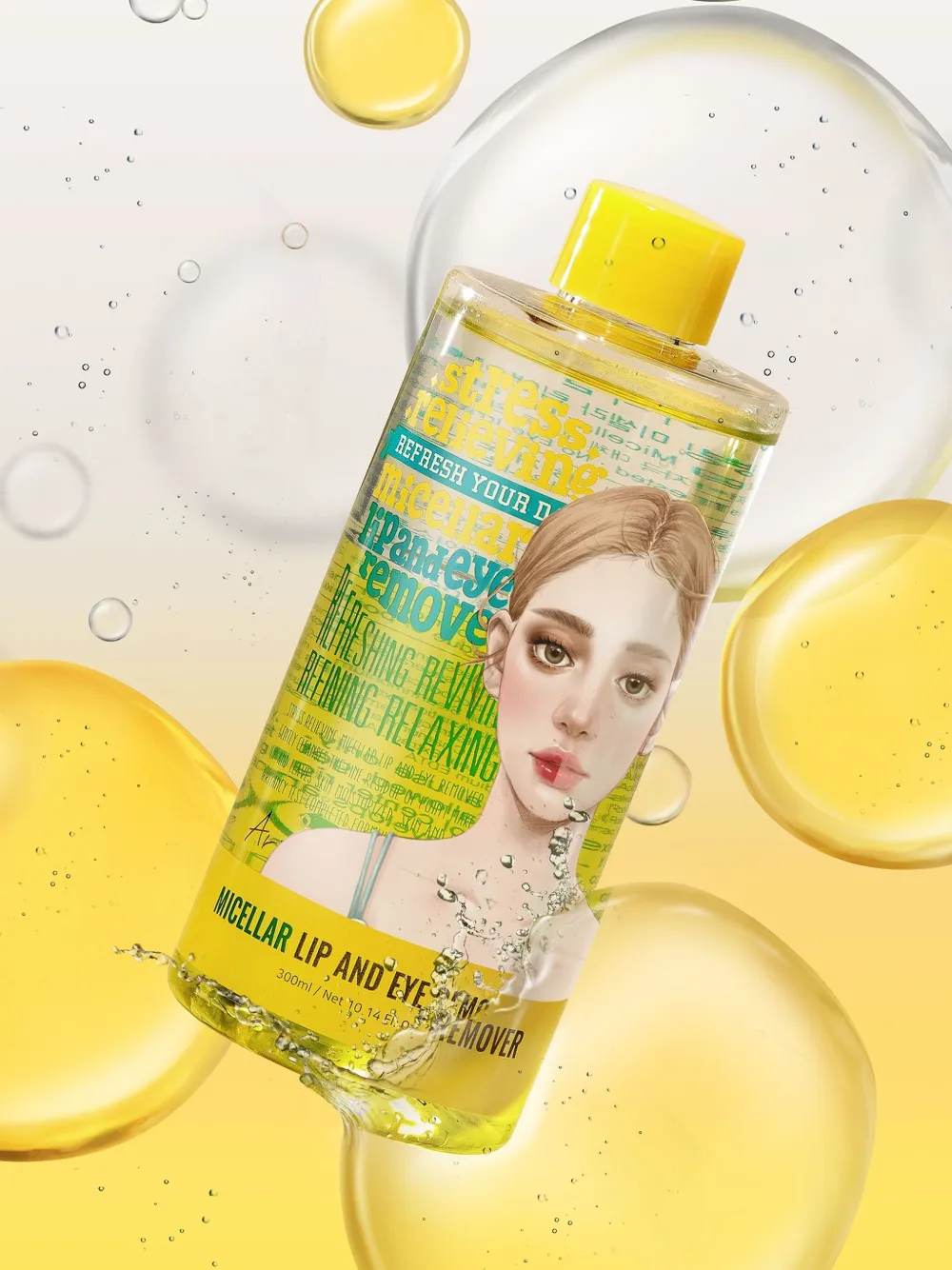 Ariul Stress Relieving Micellar Lip And Eye Remover (pack Of Two) In Multi