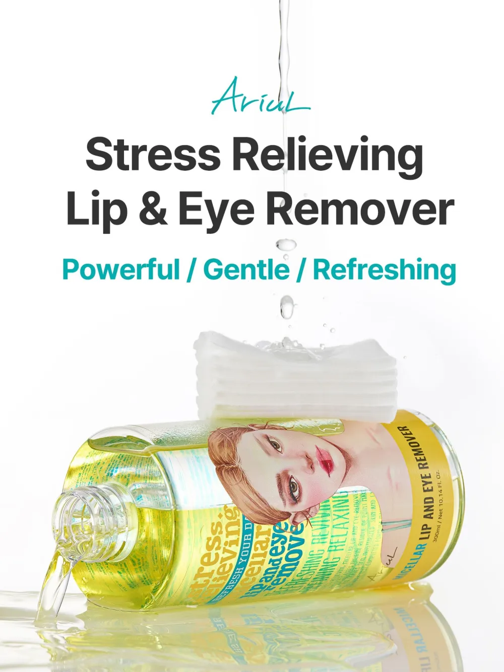 Ariul Stress Relieving Micellar Lip And Eye Remover (pack Of Two) In Multi
