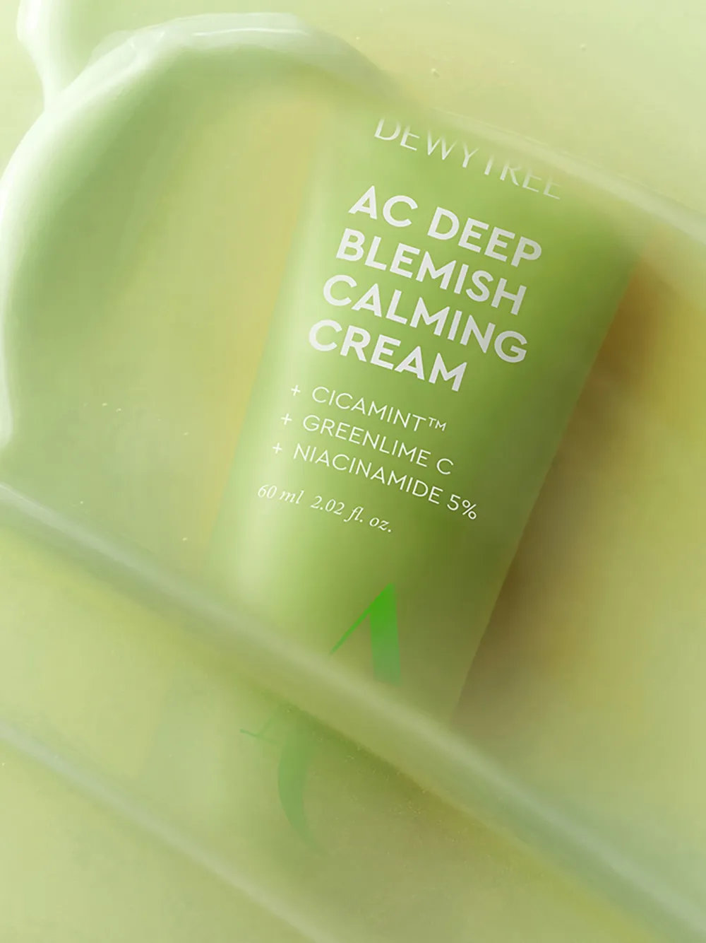Dewytree Ac Deep Blemish Calming Cream (pack Of Two) In Green