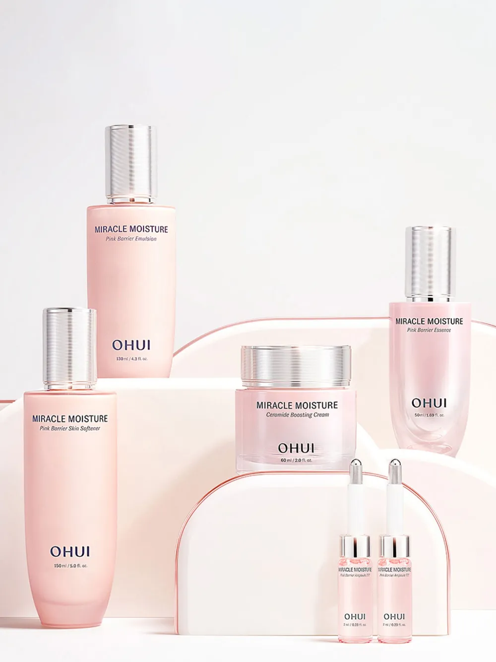 Ohui Miracle Moisture Basic Plan (set Of Three) In White