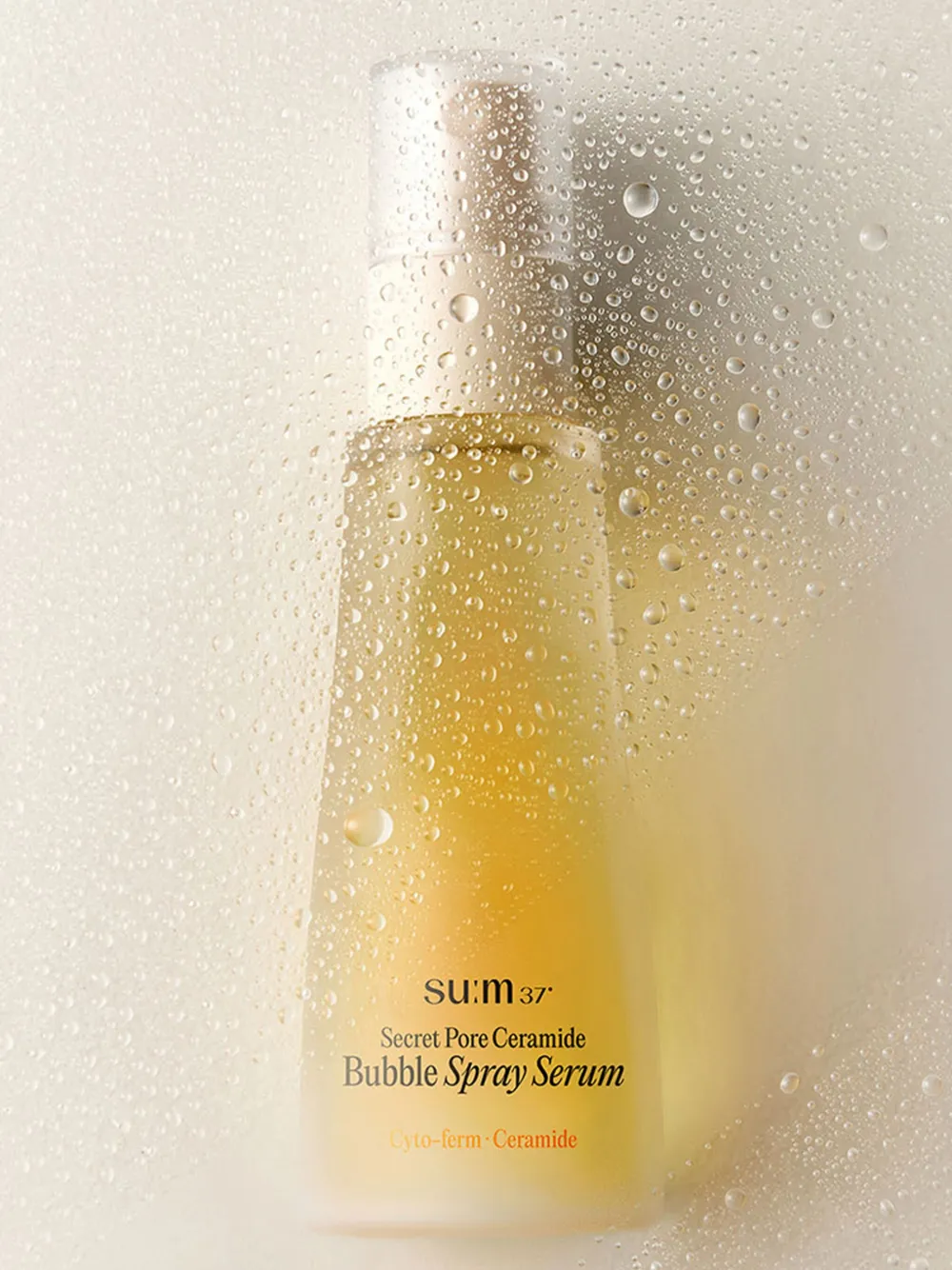 Su:m37º Secret Pore Ceramide Bubble Spray Serum (pack Of Two) In Yellow