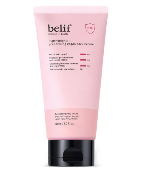 Belif Super Knights pore-firming cleanser (pack of two)