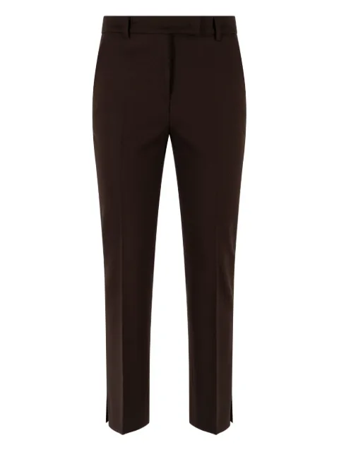 Incotex slit-details trousers