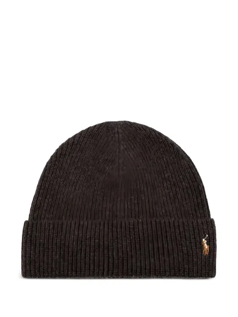 Polo Ralph Lauren Polo Pony motif cuff beanie