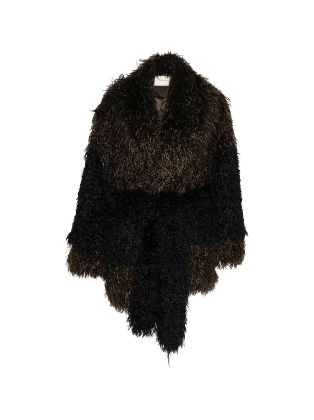 ENTIRE STUDIOS Juno faux-fur coat - Marrone