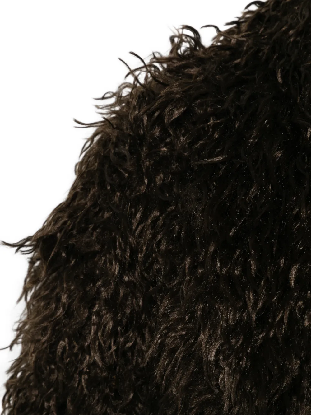  Entire Studios Juno Faux-fur Coat - Brown 