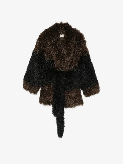 ENTIRE STUDIOS Juno faux-fur coat