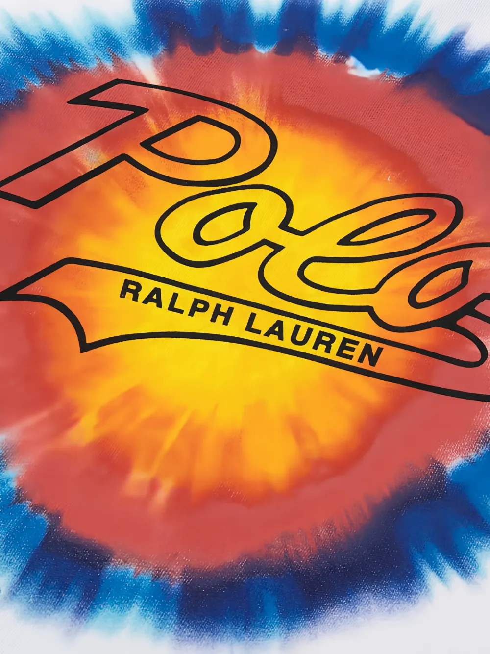 Polo Ralph Lauren Sweater met tie-dye print Wit
