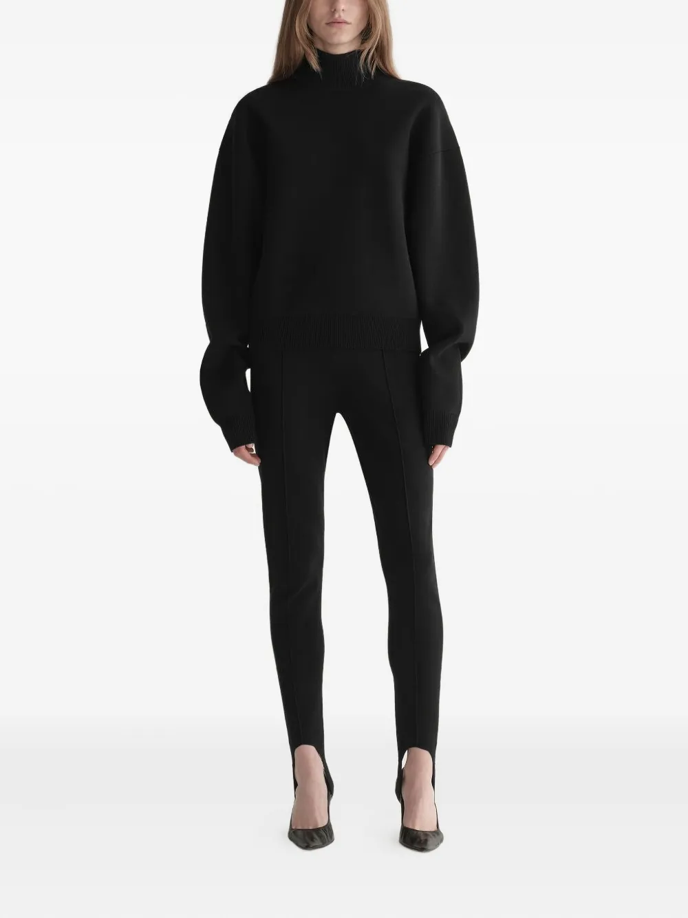 A.L.C. Jules stirrup trousers - Zwart