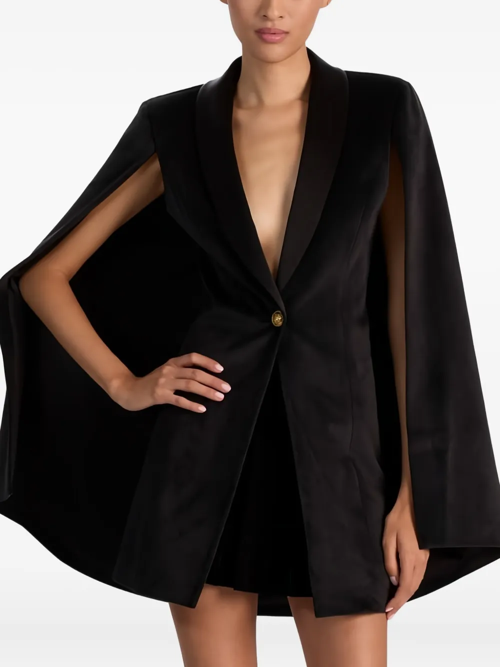 alice + olivia Esther shawl collar blazer | Blazers | Image 2