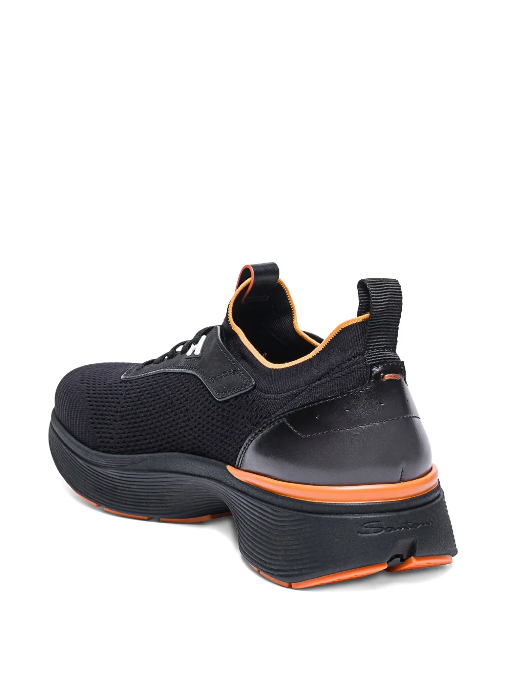 Santoni Bounce sneakers Zwart