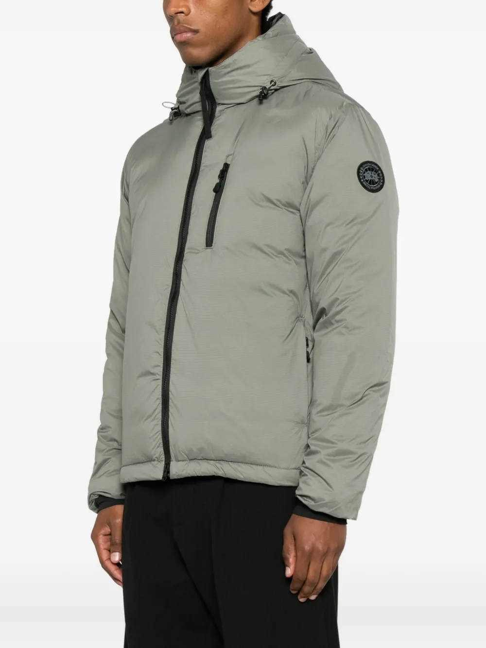 Canada Goose Lodge jack met capuchon en rits Grijs