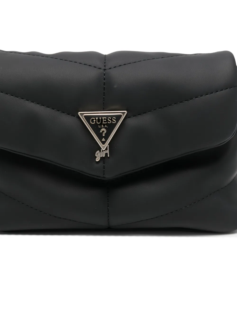 Guess kids Gewatteerde crossbodytas - Zwart