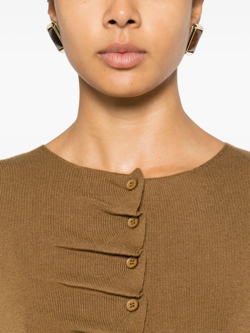 Suncoo Gamira Button-up Cardigan In Multi