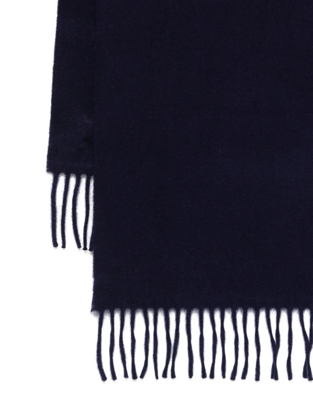 Begg x Co plain fringed scarf | Image 2