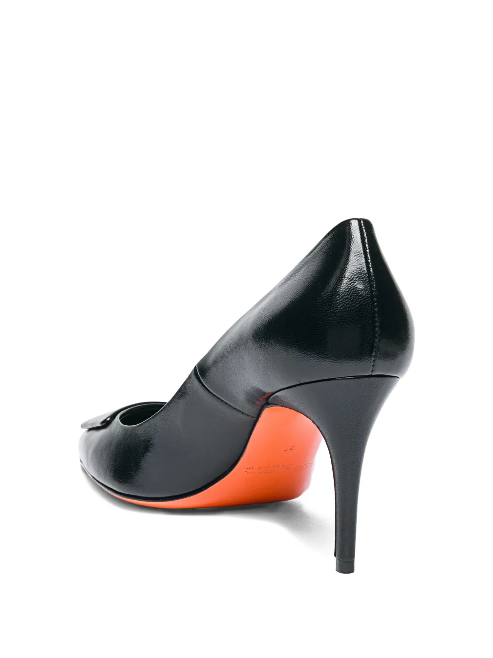 Santoni 85mm Sibille High-heel Pump In Black