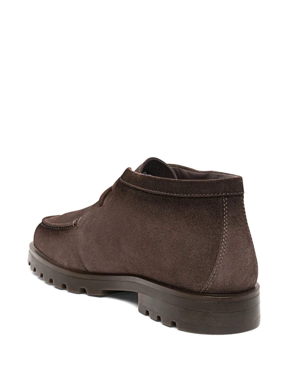 Santoni Desert lace-up fastening boots Bruin