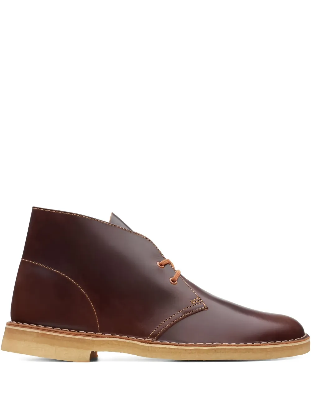 Clarks Originals bottines Desert en cuir | marron | Image 1