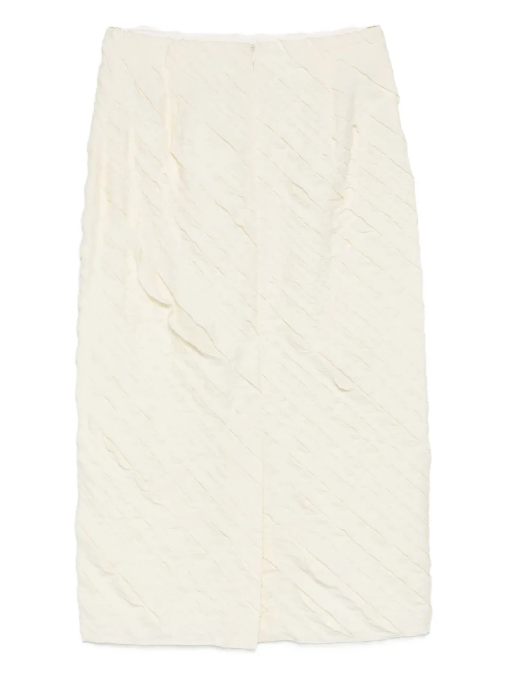 Christian Wijnants Simbi textured skirt - Geel