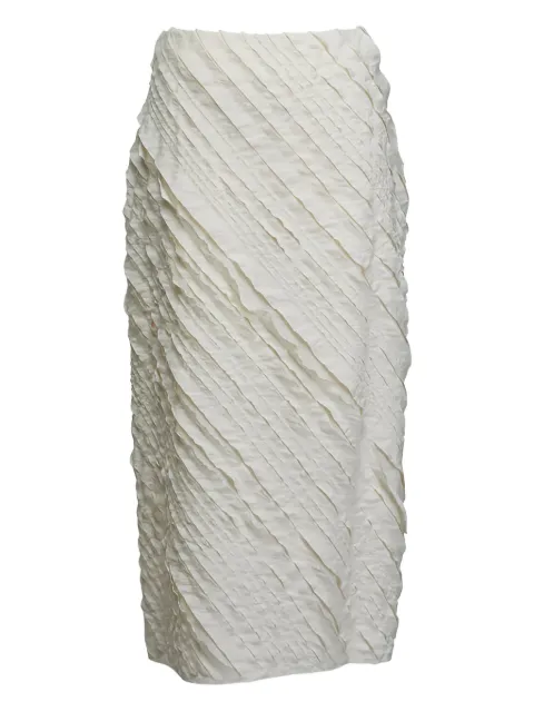 Christian Wijnants Simbi textured skirt