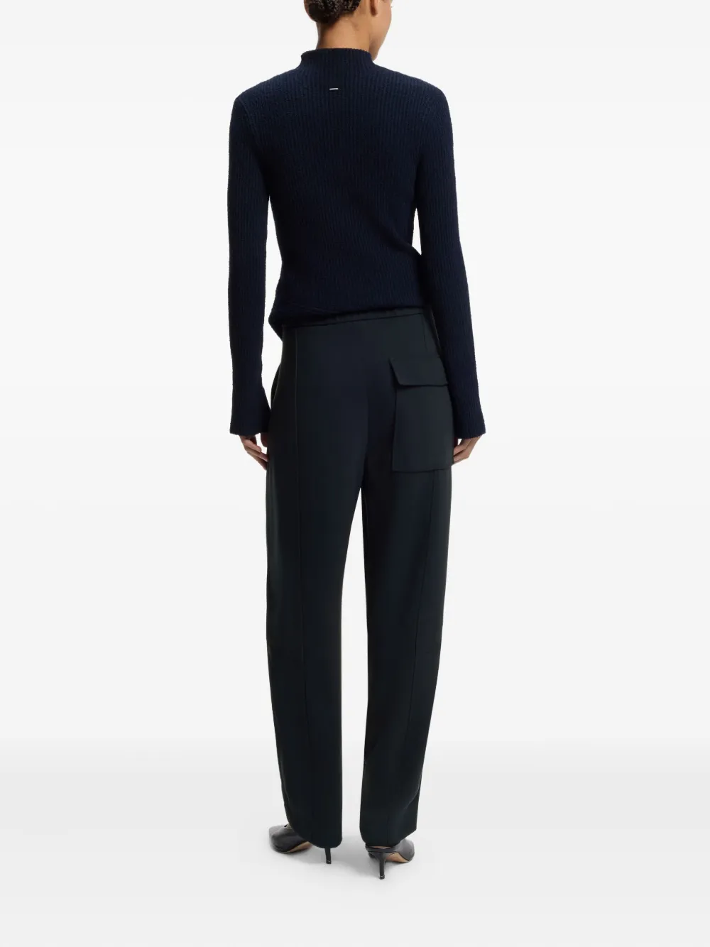  Boss Patch-pocket Trousers - Blue 